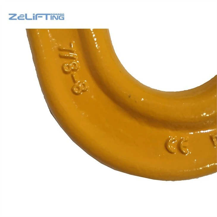 Alloy Steel G80 Sling Hook With Half Link