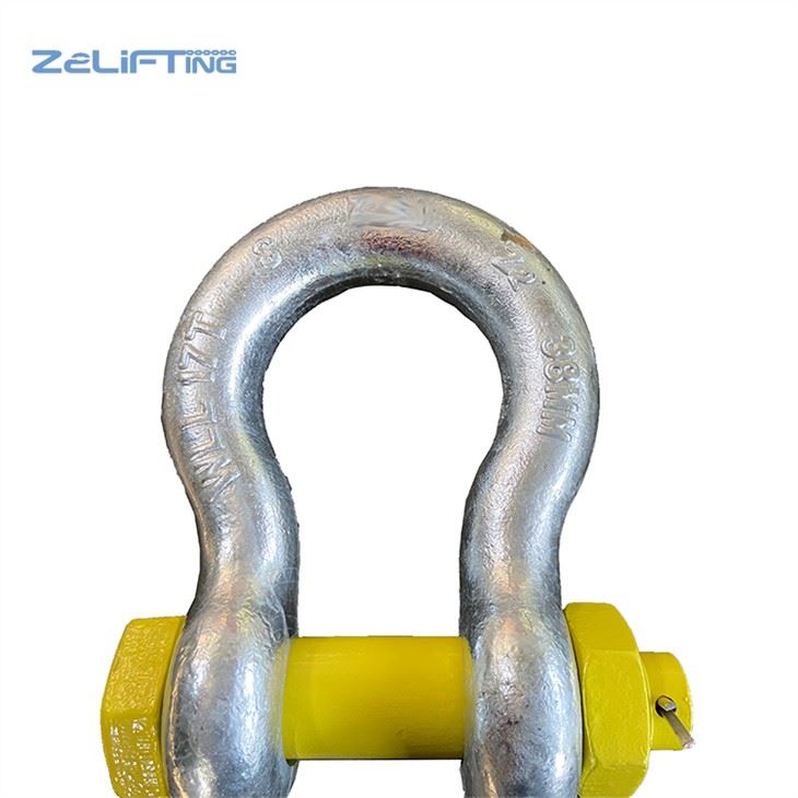 Grade S Safety Pin Bow Shackles